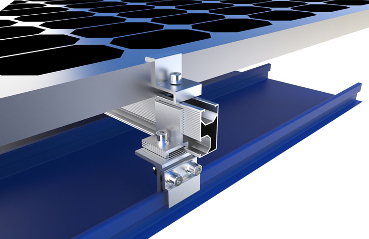 Standing Seam Solar Panel Clamp Standing Seam Solar Panel Clamp