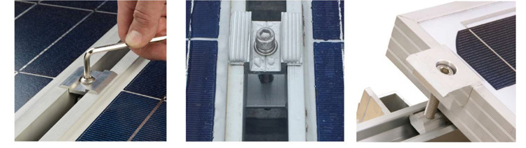 Solar Panel Mid Clamp Solar Panel Mid Clamp