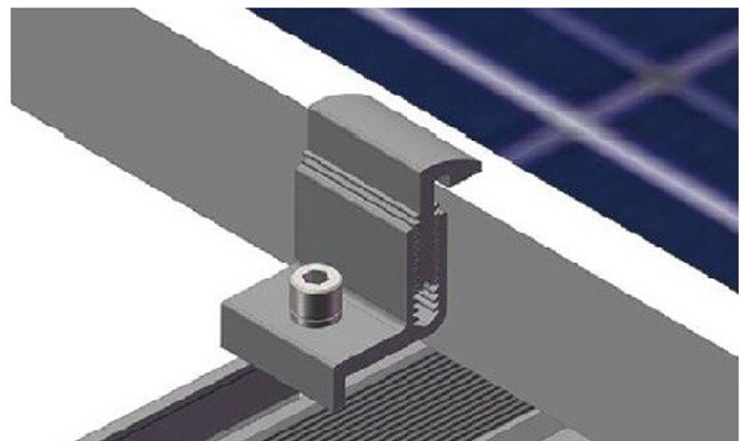 Adjustable Solar End Clamp Adjustable Solar End Clamp