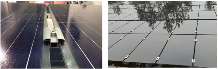 Glass Solar Panel Clamp Glass Solar Panel Clamp