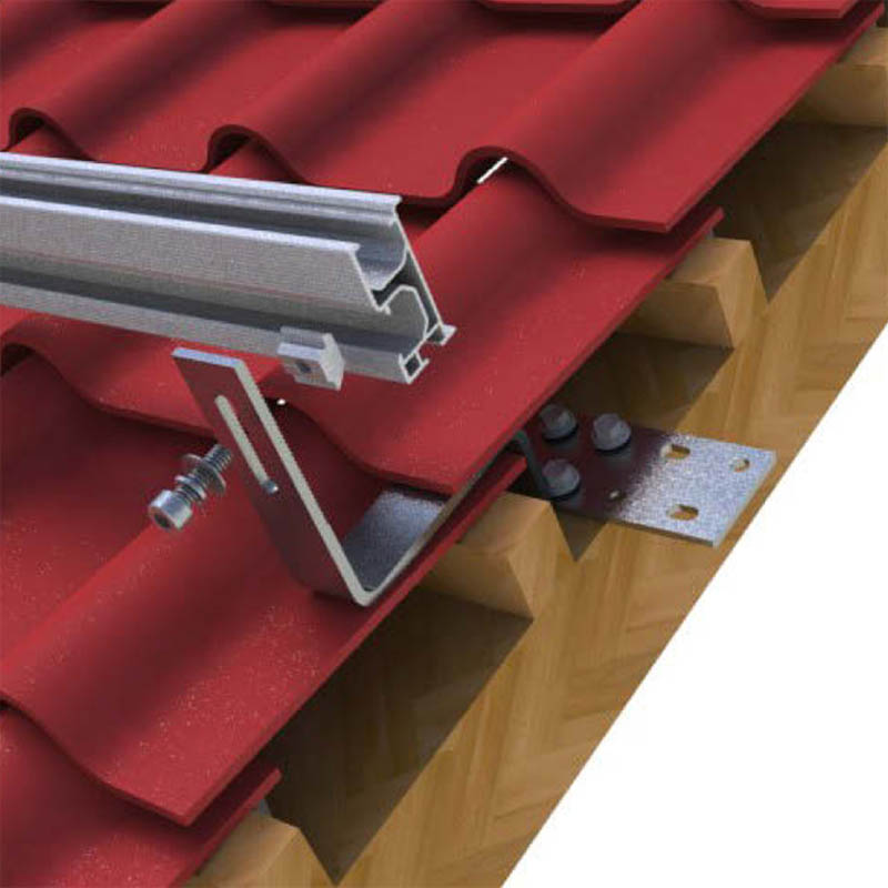 Solar tile hook Solar tile hook