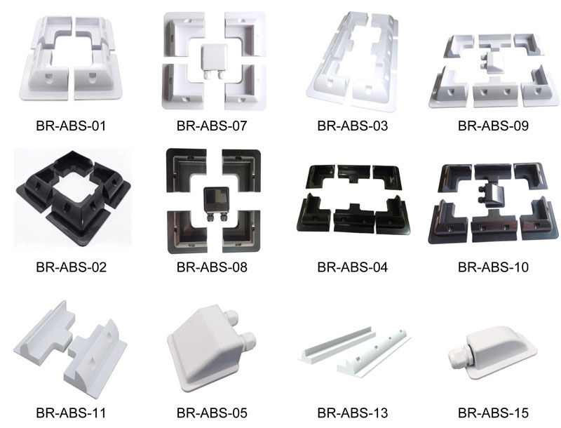 Plastic ABS Solar Mounting Plastic ABS Solar Mounting