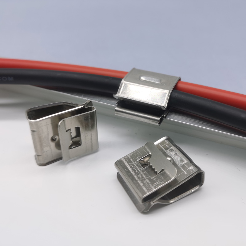 stainless steel solar cable clip stainless steel solar cable clip