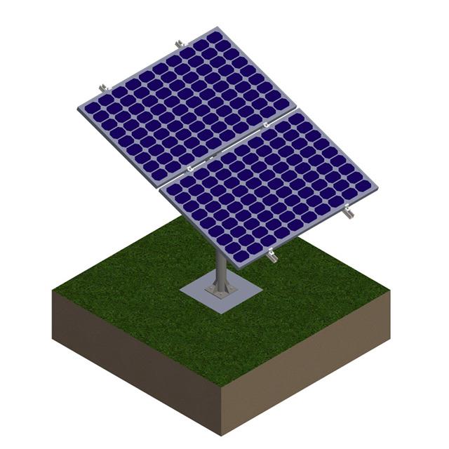 solar ground pole stand solar ground pole stand