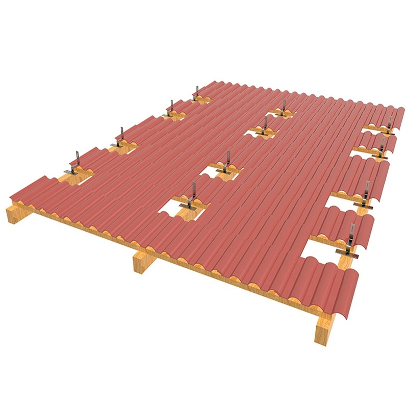 Solar Panel Tile Roof Mounting Kit