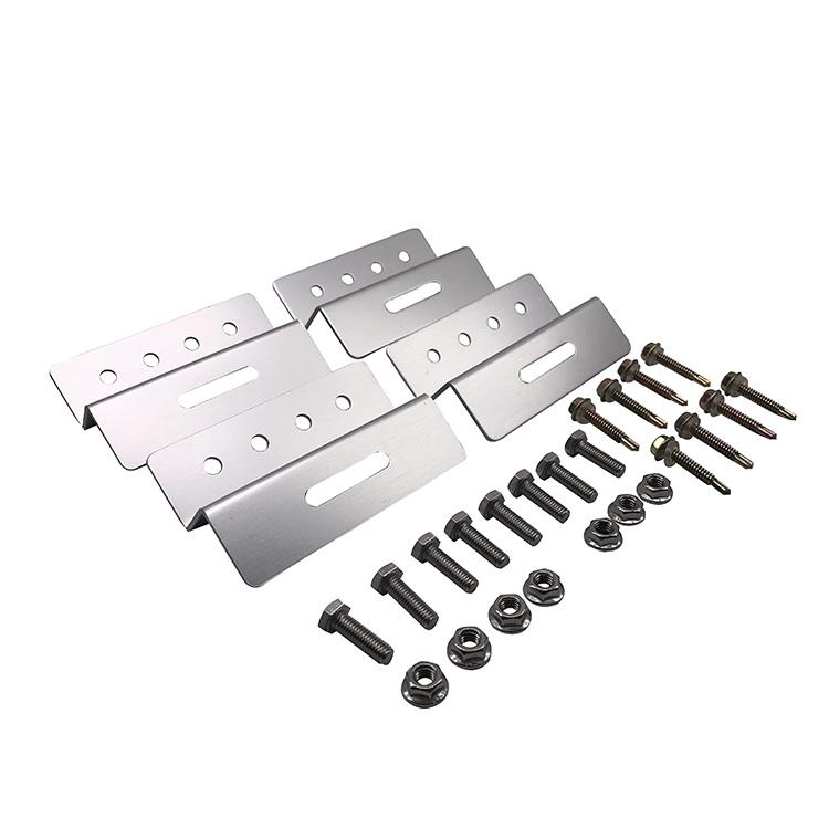 Solar Panel Mounting Z-Bracket Set