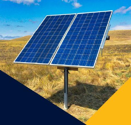 Pole mount solar racking
