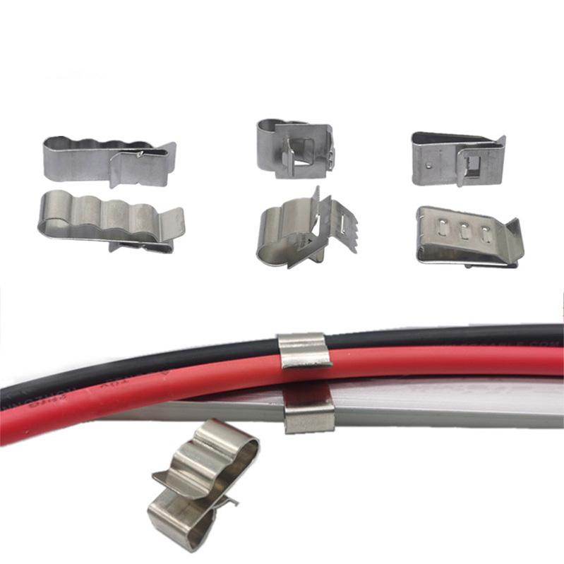 Solar wire management clips